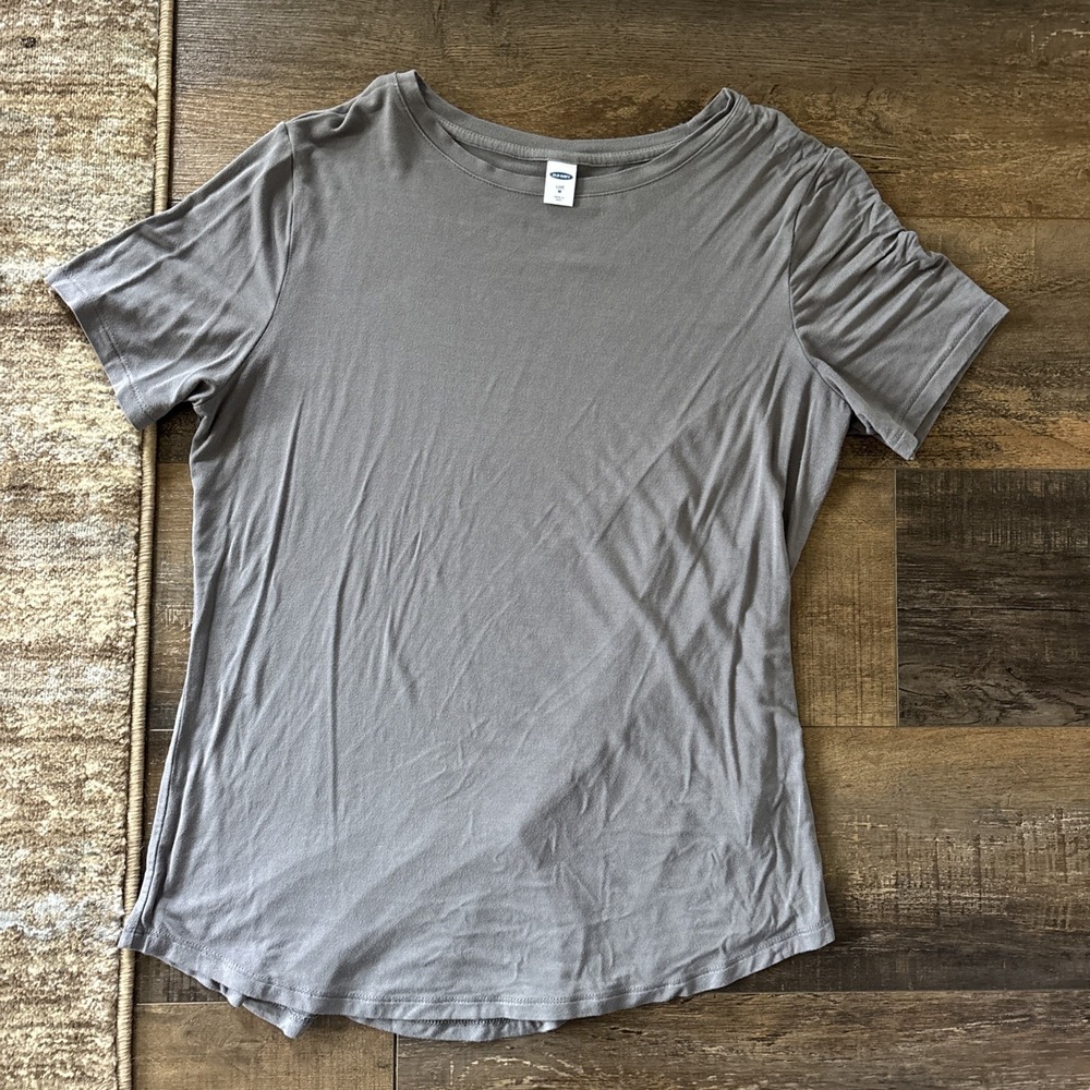 Old Navy Luxe T-shirt Gray Women's Medium